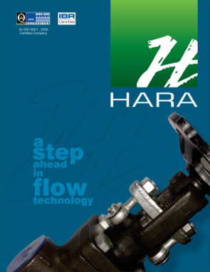 Hara Valves catalogue cover